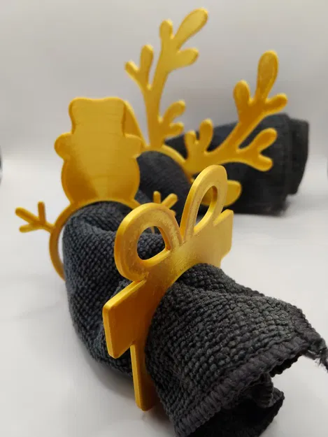 Vòng khăn ăn – 12 hình dáng mùa đông - Image 1