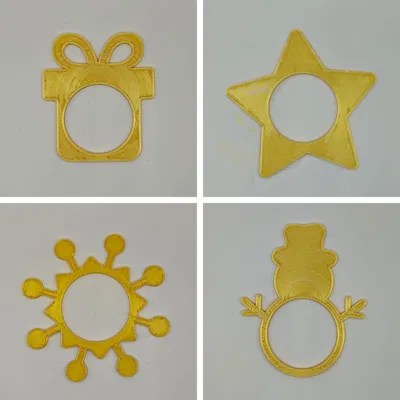 Vòng khăn ăn – 12 hình dáng mùa đông