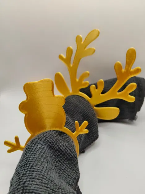 Vòng khăn ăn – 12 hình dáng mùa đông - Image 4