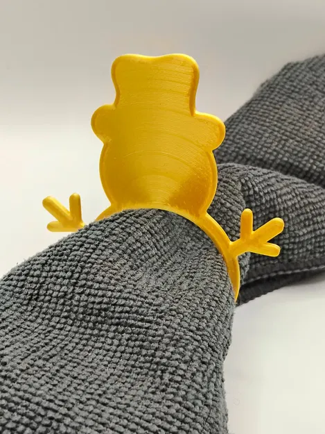 Vòng khăn ăn – 12 hình dáng mùa đông - Image 5