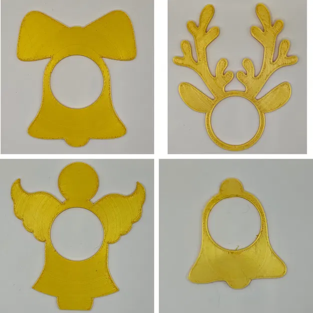 Vòng khăn ăn – 12 hình dáng mùa đông - Image 6