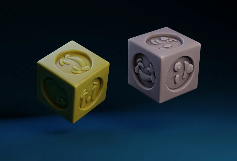 Xúc xắc Emoji (Emoji Dice) - Image 1