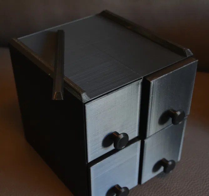 Teabox / Organiser – Hộp đựng túi trà & khay sắp xếp tối giản - Image 9