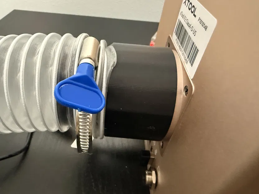 Adapter ống 2.25" sang 2.5" cho xtool F1/F2 laser engraver - Image 2