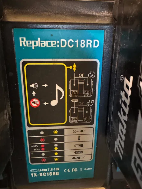 Giá treo tường cho sạc đôi Makita thay thế (Makita Replace Dual Charger Wall Mount) - Image 2