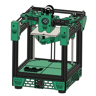 Rook 2020 MK2 – Máy in 3D CoreXY DIY nhỏ gọn