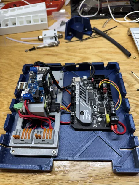 Rook 2020 MK1/2 - Bảng gắn cho 2 Wago, RPi Zero và U2C - Image 1