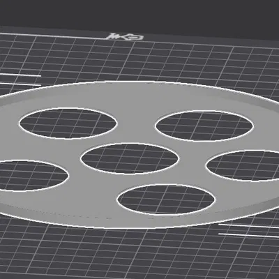 Spool thing – Miếng cover chống bụi carton cho cuộn filament Creality