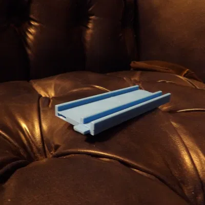 O and s guage shelf track – Track trưng bày tàu mô hình đặt kệ