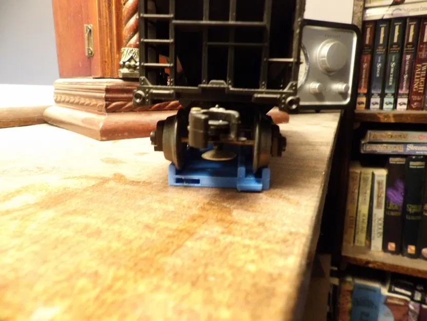 O and s guage shelf track – Track trưng bày tàu mô hình đặt kệ - Image 4