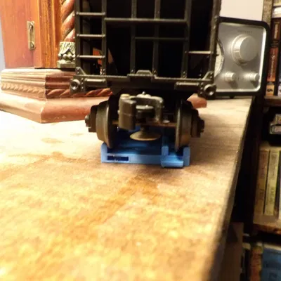 O and s guage shelf track – Track trưng bày tàu mô hình đặt kệ