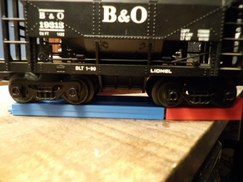 O and s guage shelf track – Track trưng bày tàu mô hình đặt kệ - Image 5