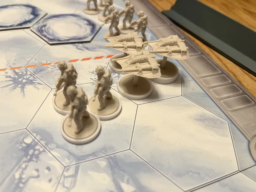 Battle of Hoth Board Game - Đế Unit (Unit Bases) - Image 3