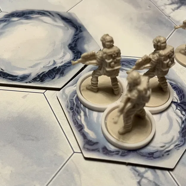 Battle of Hoth Board Game - Đế Unit (Unit Bases) - Image 4