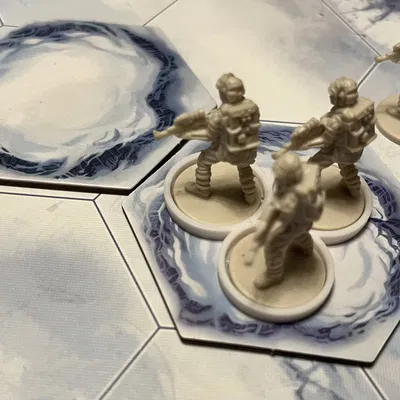 Battle of Hoth Board Game - Đế Unit (Unit Bases)