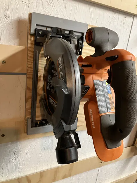 Giá treo/Holder treo tường cho Ridgid Circular Saw R8656B - Image 2