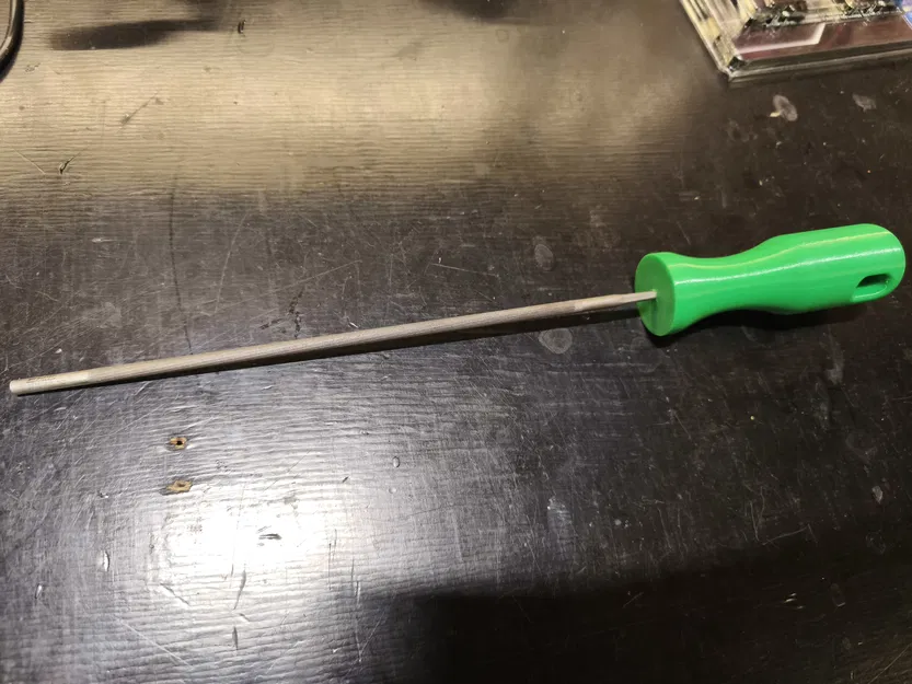 Tay cầm dũa tròn cho dũa cưa xích (Round chainsaw file handle) - Image 3