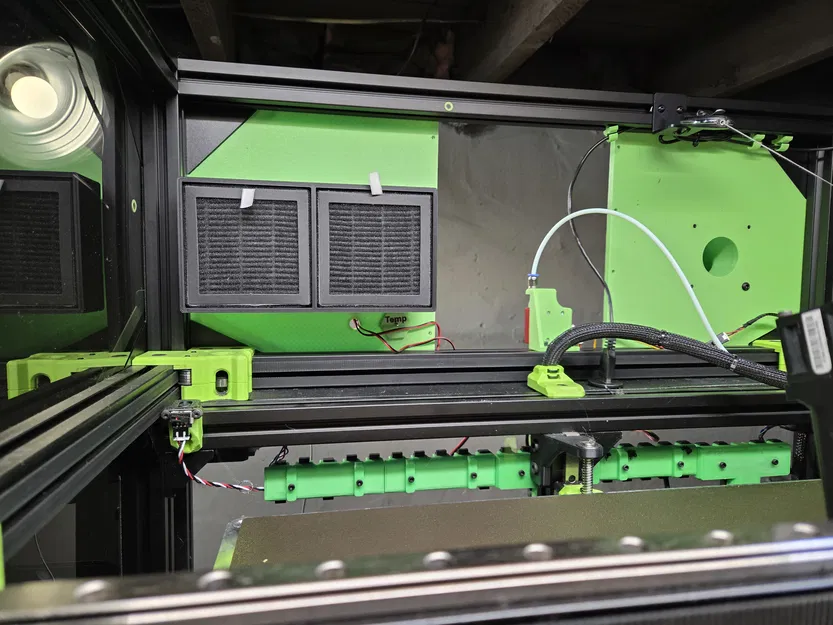 Rat Rig 3.1 Upper Rear Panel có cổng lọc 2in, temp sensor & filtered exhaust - Image 3