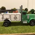 Xe service truck Peterbilt 359 tỉ lệ 1/64 - Thumbnail 3