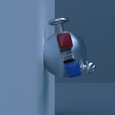 081 Magnemite – Nam châm tủ lạnh in 3D (file STL)