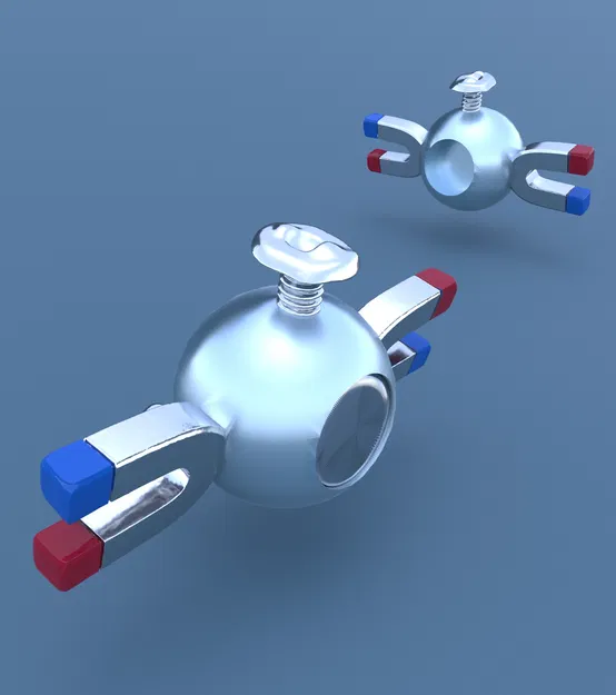 081 Magnemite – Nam châm tủ lạnh in 3D (file STL) - Image 3
