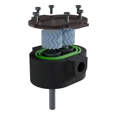 Bơm bánh răng ngoài DIY dùng máy khoan (DIY External Gear Drill Pump)