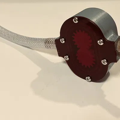 Bơm bánh răng ngoài DIY dùng máy khoan (DIY External Gear Drill Pump)