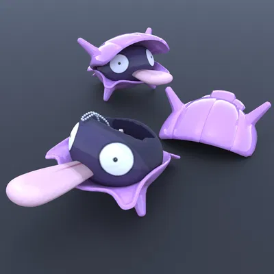 090 Shellder - hộp đựng trang sức Pokemon in 3D (STL)