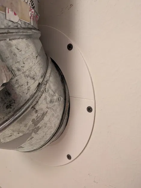 Viền che lỗ thông gió dạng tách đôi (Split Flange) 6 in - Image 2