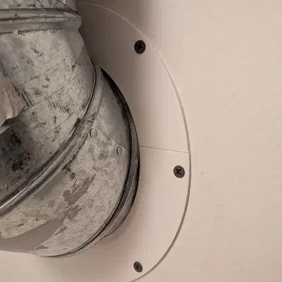 Viền che lỗ thông gió dạng tách đôi (Split Flange) 6 in