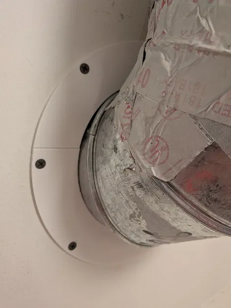 Viền che lỗ thông gió dạng tách đôi (Split Flange) 6 in - Image 3