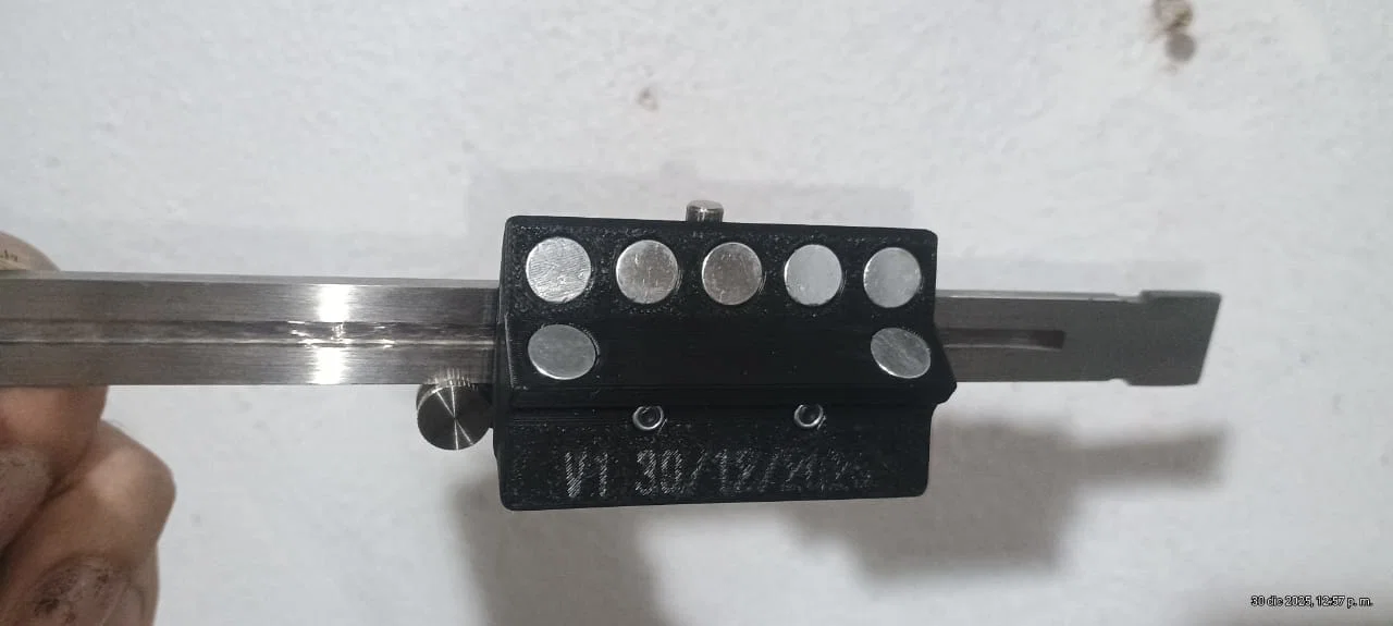 Bộ gá caliper DRO cho máy tiện 8in JR Southbend - Image 4