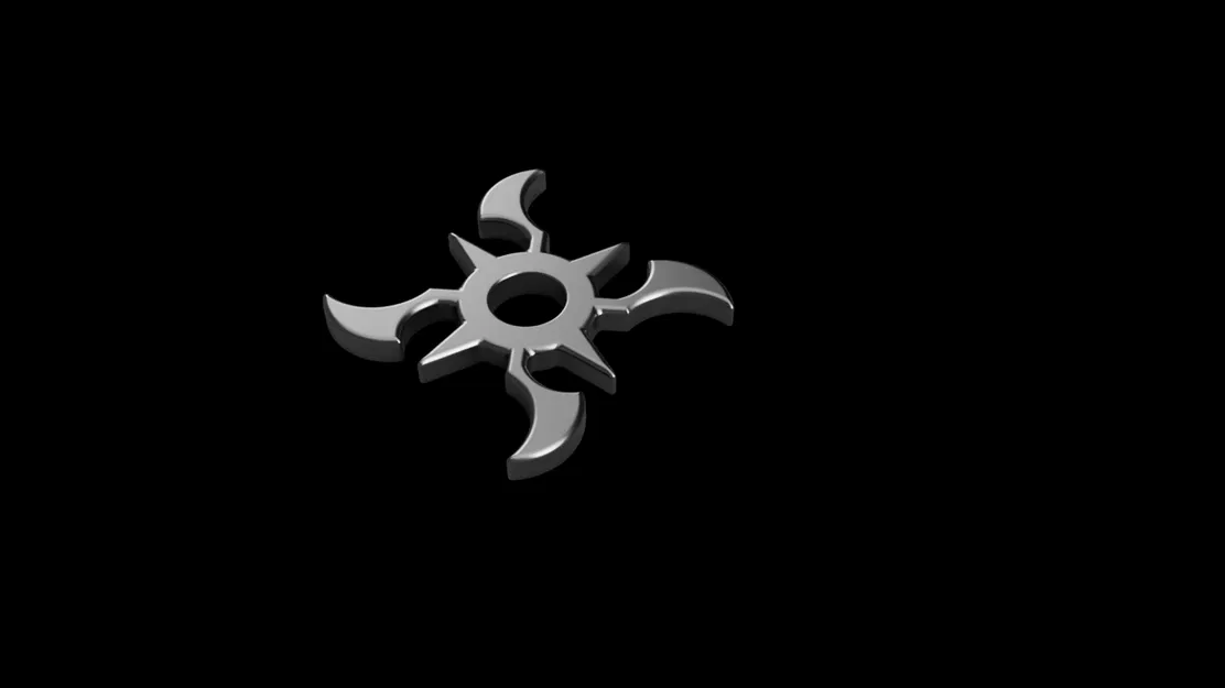 Phi tiêu Ninja 4 cánh V5 (Ninja Star 4 points V5) - Image 2