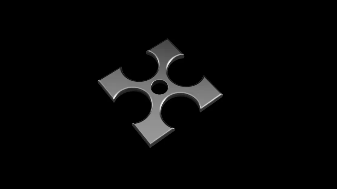 Ninja Star 4 points V4 (Ngôi sao ninja 4 cánh V4) - Image 2