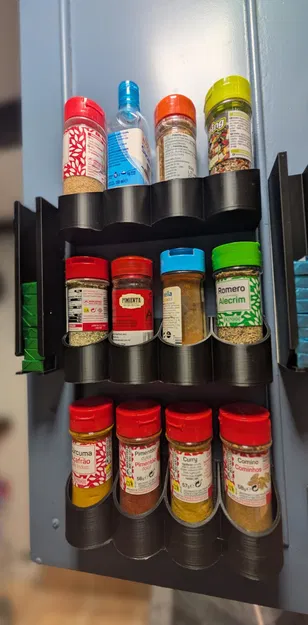 Kệ Gia Vị Treo Tường Dạng Lượn Sóng (Wave) / Organizer Nhà Bếp - Image 1