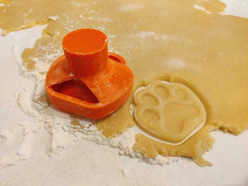 Khuôn Cắt Bánh Quy Bàn Chân Mèo (Cat Paw Cookie Cutter) - Image 1