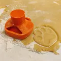 Khuôn Cắt Bánh Quy Bàn Chân Mèo (Cat Paw Cookie Cutter) - Thumbnail 1