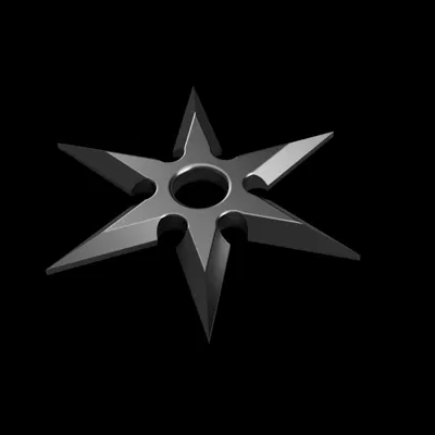 Ninja Star (Shuriken) đơn giản