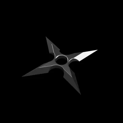 Ninja Star 4 points V1 (Phi tiêu ninja 4 cánh)