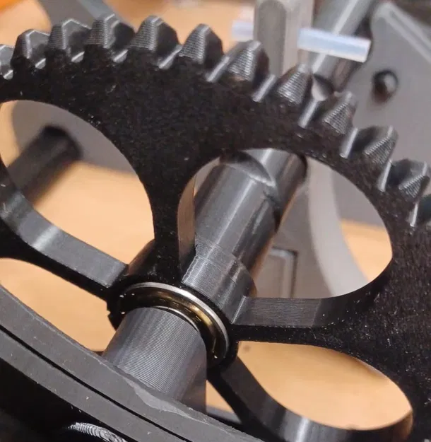 Pastamatic - trục vít (leadscrew) cho ball bearing 608 ZZ (20x8x7mm) - Image 2