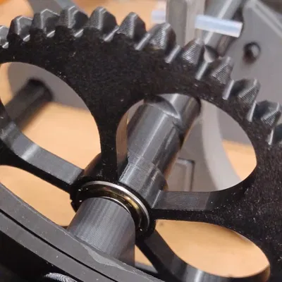 Pastamatic - trục vít (leadscrew) cho ball bearing 608 ZZ (20x8x7mm)