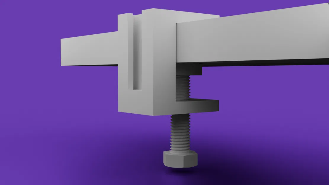 Kẹp bàn – Giá đỡ mô-đun (Desk Clamp - Modular Holder) - Image 2