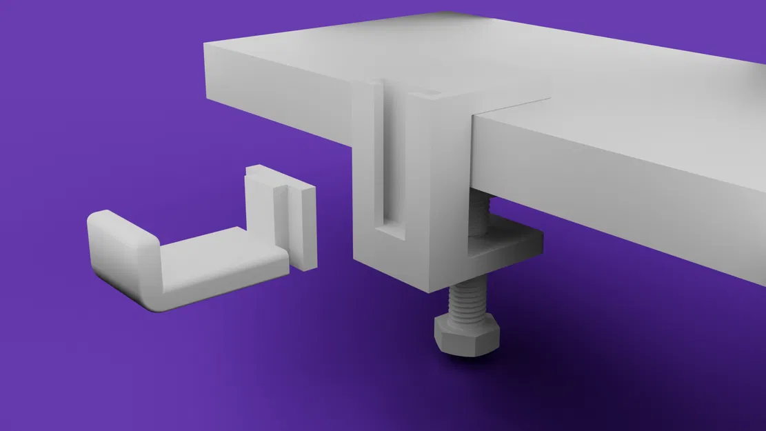 Kẹp bàn – Giá đỡ mô-đun (Desk Clamp - Modular Holder) - Image 7