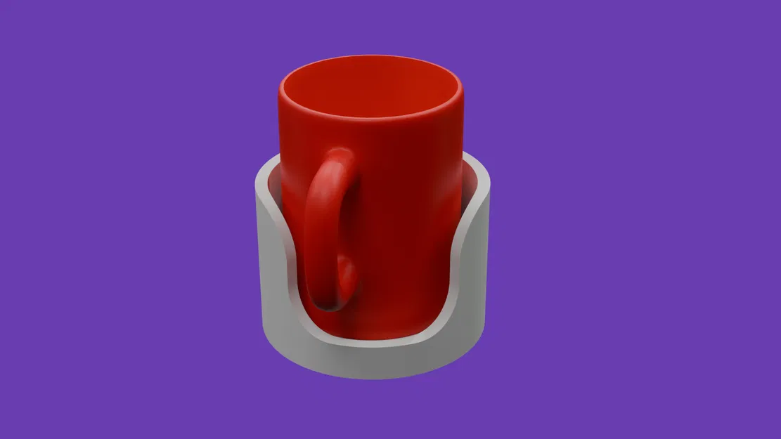 Giá đỡ ly/cốc (Cup/Mug Holder) cho Desk Clamp Modular Holder - Image 5