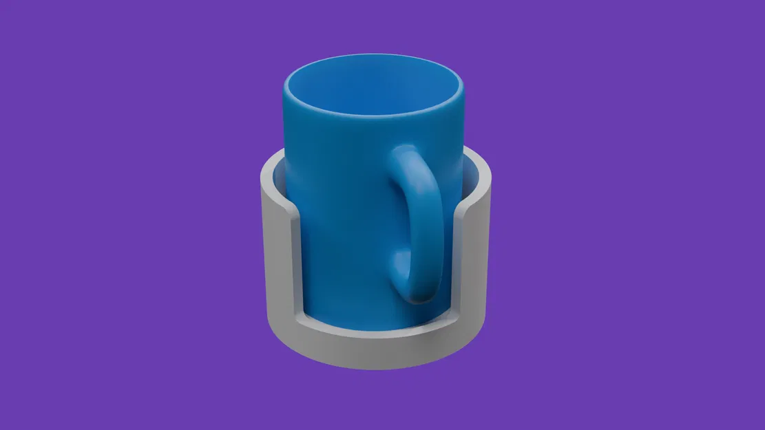 Giá đỡ ly/cốc (Cup/Mug Holder) cho Desk Clamp Modular Holder - Image 6