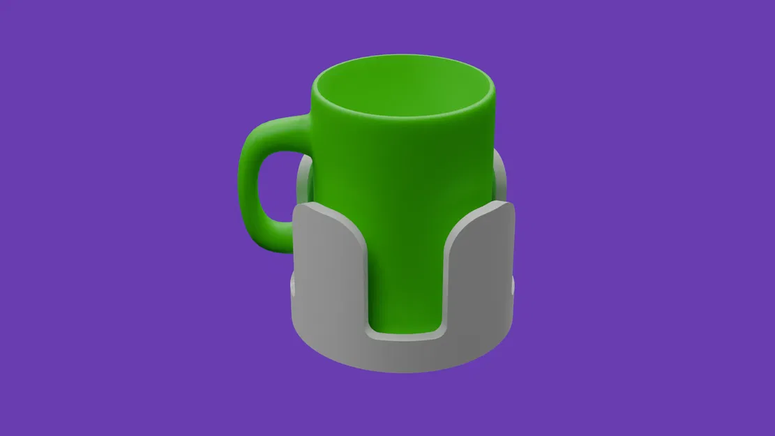 Giá đỡ ly/cốc (Cup/Mug Holder) cho Desk Clamp Modular Holder - Image 7