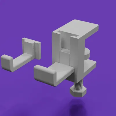 Móc Treo Modular (Hook Holder) cho Desk Clamp Modular Holder