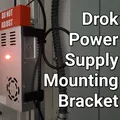 Giá đỡ lắp đặt cho bộ nguồn Drok (Mounting Bracket for Drok Power Supply) - Thumbnail 1