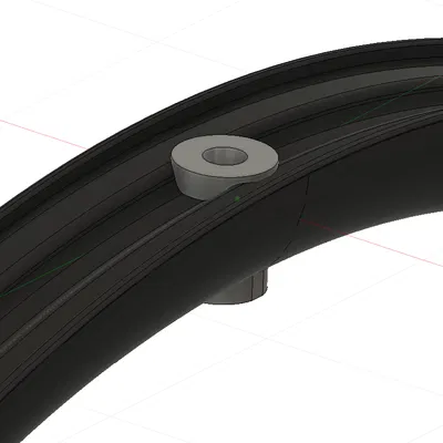 Vòng đệm van hơi cho xe đạp Light AM933 29"