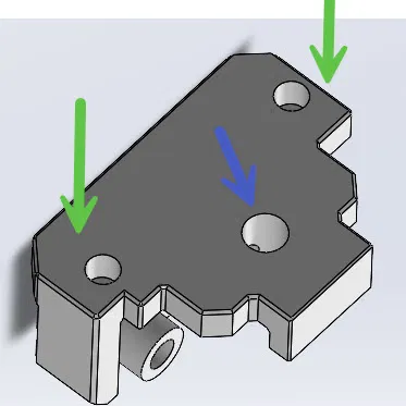 Cảm biến filament cho extruder HGX dùng IR optical sensor MK3S+